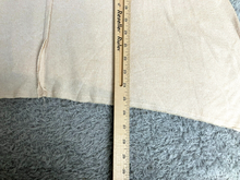 Load image into Gallery viewer, Anthropologie Altar’d State Shirt Womens Medium Beige Tassel Oversized Lagenlook