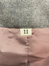 Load image into Gallery viewer, Peabody House Jacket Womens 11 (Large) Gray 100% Wool Nylon Blazer Ladies