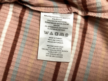 Load image into Gallery viewer, Free People Sweater Womens Large Peaach Maroon Striped Turtleneck Outerwear Lady