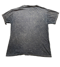 Load image into Gallery viewer, Red Dirt Ranch Shirt Adult Medium Black White Longhorn Grunge Goth Thrashed Mens