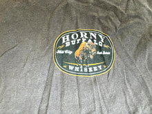Load image into Gallery viewer, The Duck Co Shirt Adult Extra Large Brown Horny Buffalo Whiskey Distilling Mens