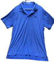 Load image into Gallery viewer, B Draddy Shirt Adult Blue Extra Large Compass Logo Performance Polo Sport Mens