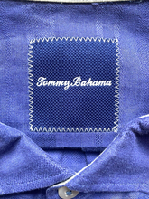 Load image into Gallery viewer, Tommy Bahama Shirt Adult Large Button Up Long Sleeve Flip Contrast Cuffs Mens