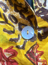 Load image into Gallery viewer, VTG Impressions of California Jacket Womens Medium Abstract Oversized 80s Blazer