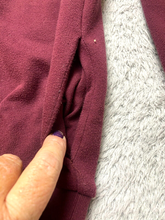 Load image into Gallery viewer, Victoria's Secret PINK Sweatshirt Womens Small Maroon Oversized Pockets Sweater