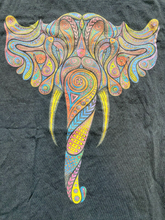 Load image into Gallery viewer, VTG Elephant Shirt Adult Extra Large Paisley Head Artsy Rosamond Gifford Zoo Men