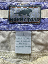 Load image into Gallery viewer, Horny Toad Skirt Womens 2 (31X15) Beige Corduroy A-Line Pearl Snap Pockets Boho