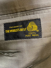 Load image into Gallery viewer, Shefford Sport Coat Mens Large Gray Single Breasted 100% Wool USA Suit Blazer