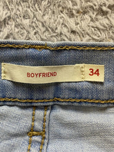 Load image into Gallery viewer, Levis Jeans Womens Extra Large (40X27) Light Wash Straight Cut Workwear Ladies