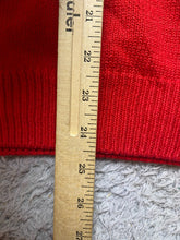 Load image into Gallery viewer, VTG Knit Concept Sweater Womens Large Red Sequined Colorful Outerwear Pullover