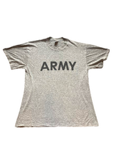 Load image into Gallery viewer, Vintage Army Shirt Adult Large Sport Gray US Physical Fitness Uniform 80s Mens