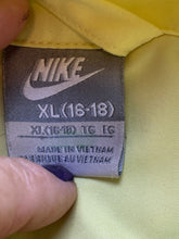 Load image into Gallery viewer, VTG Nike Jacket Adult Extra Large Yellow Full Zip Windbreaker Lightweight Swoosh