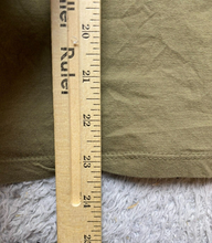 Load image into Gallery viewer, Lauren Ralph Lauren Shirt Womens 1X Olive Green Tasseled Boho Boxy Blouse Plus