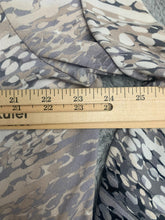 Load image into Gallery viewer, Easywear by Chico's Womens 3 Gray Tan Spandex Stretch Boxy Blouse Plus Ladies