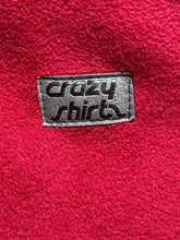 Load image into Gallery viewer, VTG Crazy Shirts Sweater Adult Medium Red Full Zip Lake Tahoe Embroidered Mens