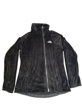 Load image into Gallery viewer, The North Face Jacket Womens Small Black Sherpa Fleece Full Zip Mock Neck Ladies