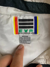 Load image into Gallery viewer, Vintage EVR Jacket Adult Medium White Yellow Blue Windbreaker Zip Up Nylon Mens