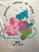 Load image into Gallery viewer, VTG NITE Effect Shirt Womens 2X White Bear Sheep Whimsical Sharellee Plus 80s 90