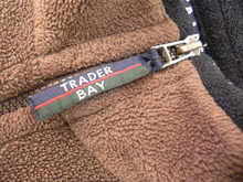 Load image into Gallery viewer, VTG Trader Bay Sweater Adult Large 1/4 Zip Pockets Sherpa Fleece Pullover Mens