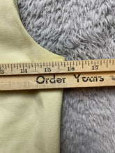 Load image into Gallery viewer, F.W Fischer Dress Womens Extra Small Beige Navy Shift Collared Star Button Lady