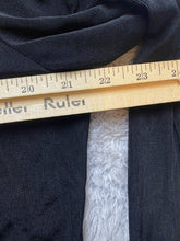 Load image into Gallery viewer, Chico’s Jacket Womens 2 Black Split Crochet Lace Lined Traveler Collared Blazer
