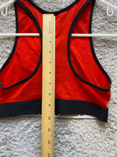 Load image into Gallery viewer, Pink Shirt Womens Small Black Red Victorias Secret Racerback Spell Out Ladies