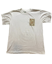 Load image into Gallery viewer, Vintage Cozumel Island Mexico Shirt Womens Large White Big Map La Iguana 2 Sided