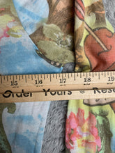 Load image into Gallery viewer, SPY Shirt Womens Medium Colorful Ladies Rhinestone Embellished Boho AOP Flower