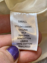 Load image into Gallery viewer, Anthropologie Comme Toi Skirt Womens Small (27x24) A-Line Midi Linen Pockets