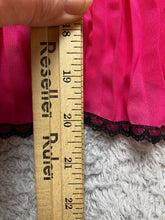 Load image into Gallery viewer, Cacique Nightgown Womens 18/20 Black Pink Lingerie Nylon Spandex Babydoll Lace