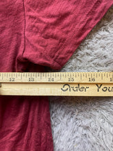 Load image into Gallery viewer, Marine Layer Shirt Womens Extra Small Burgundy V-Neck Solid Pullover Casual Lady