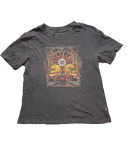 Load image into Gallery viewer, VANS Shirt Adult Small Black Off The Wall MCMXLVI Skull Head Skater Gothic Mens