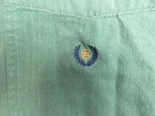 Load image into Gallery viewer, Chaps Ralph Lauren Shirt Adult Large Green Button Up Crest Embroidered Logo Men