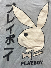 Load image into Gallery viewer, Playboy Shirt Adult Medium Light Blue Big Bunny Logo Japanese Streetwear Mens