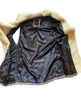 Load image into Gallery viewer, Me Jane Vest Womens Extra Large Navy Aztec Wool Blend Open Front Wrap Jacket