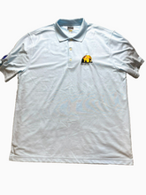 Load image into Gallery viewer, Greg Norman Shirt Adult 2XL XXL Light Blue Riyadh Saudi Arabia Golf Play Dry Men