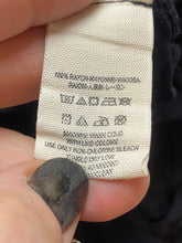 Load image into Gallery viewer, Free People Pants Womens Small (29x24.5) Black Hem Zip Tapered 100% Rayon Ladies