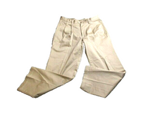Load image into Gallery viewer, Dockers Pants Adult 34x30 Tan Pleated Tour Straight Leg Stretch Trouser Mens