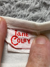 Load image into Gallery viewer, Vintage Jane Colby Shirt Womens 3X White Cover Up Single Stitch 80s Plus Ladies
