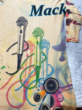 Load image into Gallery viewer, Mack Dress Womens 4XL Rainbow Graffiti Microphones Art Artsy Sweater Knit NWOT