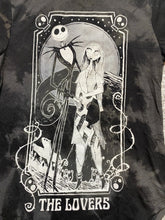 Load image into Gallery viewer, Nightmare Before Christmas Shirt Youth Medium The Lovers Tarot Card Disney Boys