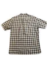 Load image into Gallery viewer, Ralph Lauren Shirt Adult Medium Navy Blue Yellow Plaid Greggor Button Up Mens