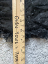 Load image into Gallery viewer, Rico Melograno Skirt Womens Medium Mesh Ruffle Trim Zip Up Party Mini Ladies