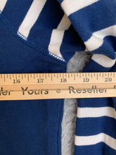 Load image into Gallery viewer, Mickey & Minnie Mouse Sweatshirt Womens Medium Crochet Lace Trim Hoodie Disney