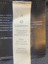 Load image into Gallery viewer, Lululemon Shirt Womens Small Black Tank Activewear Viscose Athletic Gym Ladies