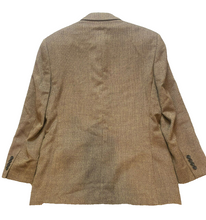 Load image into Gallery viewer, Pronto Uomo Sport Coat Mens 42R Tan Lambswool Single Breasted Suit Blazer