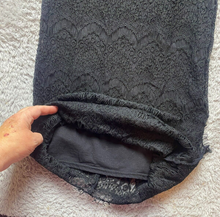 Load image into Gallery viewer, Free People Dress Womens Small Black Intimately Peekaboo Lace Slip Nylon Grunge