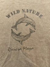 Load image into Gallery viewer, VTG Riviera Maya Shirt Adult Medium Brown Dolphin Wild Nature Single Stitch 90s