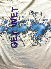 Load image into Gallery viewer, VTG Watersports Shirt Adult Large Get Wet Water Worx Ski Limited 2 Sided Mens