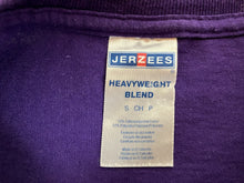 Load image into Gallery viewer, Jesus Shirt Womens Small Purple Rainbow Spell Out Good News Stars Kidcore Ladies